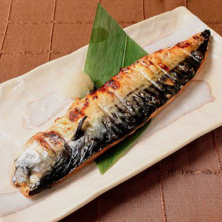 サバ塩焼 Salt Grilled Mackerel