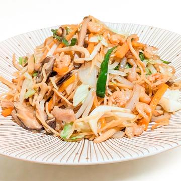 上海式具たくさん炒めやきそば