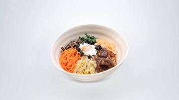 牛ナムルビビンバ丼Beef vegetable rice bowl