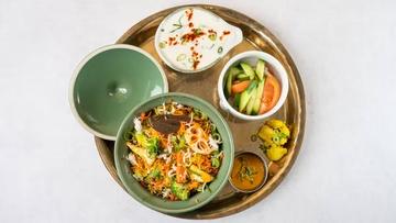 ベジタブルビリヤニセット Vegetable Biriyani set