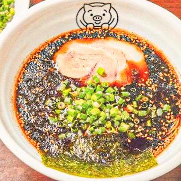 黒博多ラーメン Black Hakata Ramen Noodles