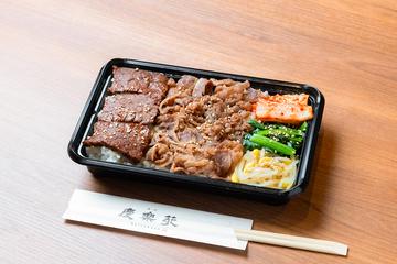 大人気！焼しゃぶカルビ＆癖になる漬けハラミ弁当