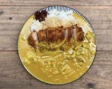 手打ちカツカレーライス