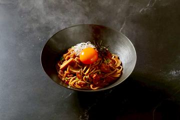(大盛)酸味と辛味がたまらない絶品ピリ辛まぜそば Excellent spicy mixed soba