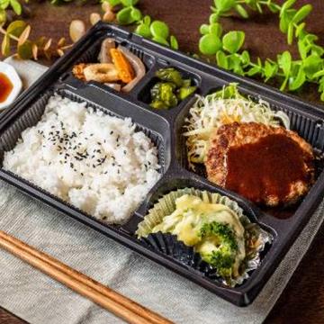 ハンバーグ弁当(ご飯大盛り)
