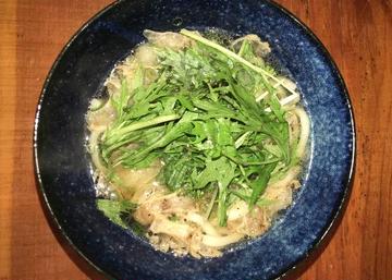 ハリハリかすうどん