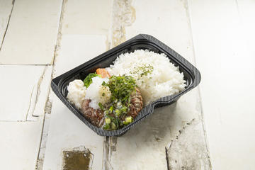 【ネギ塩】さっぱり大葉と大根おろしのハンバーグ弁当