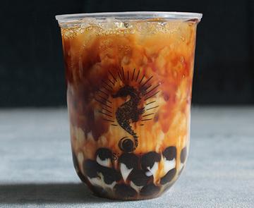黒糖ほうじ茶ミルクティー