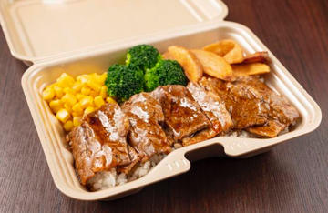 牛カルビ弁当(カルビ100g)