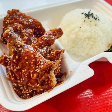 ヤンニョムチキン弁当(3個入り~)