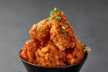 甘辛ダレの唐揚げ丼 Sweet & Spicy Karage Bowl