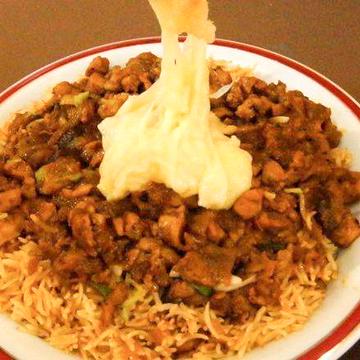 Melted Cheese With Keema Chahan 溶けたチーズ入りキーマチャーハン
