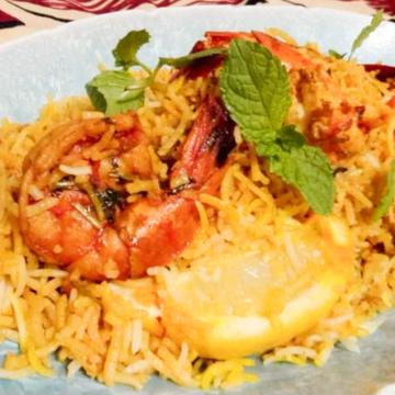 シーフードビリヤニ Seafood Biriyani