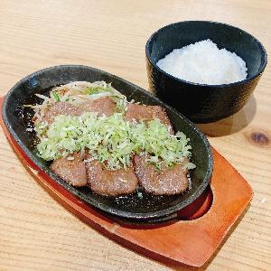 特選ねぎ塩牛タン定食 (塩だれ)【ねぎみじん】