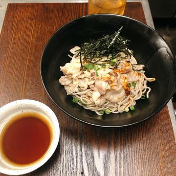 冷たい肉蕎麦