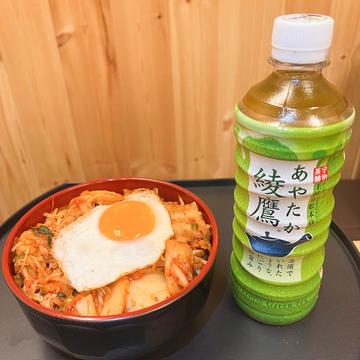【Coke製品セット】豚キムチ丼ドリンクセット綾鷹【緑茶)