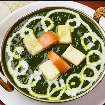 ほうれん草とチ-ズカレー palak panir curry