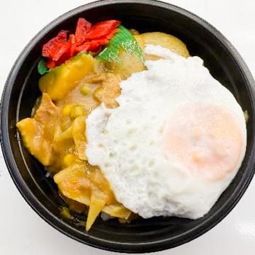 幸せカレー丼