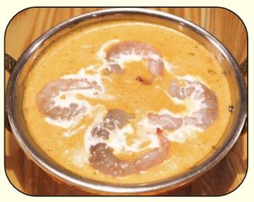 プラウンカレー(ナン付き)