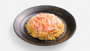 山盛りズワイガニ炒飯