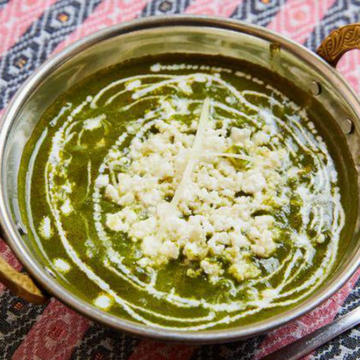 ほうれん草パニール Saag Paneer