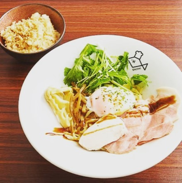 汁なし鯛塩ラーメン鯛だし飯セット