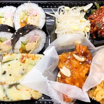 のり巻き＆チヂミ＆チキン弁当