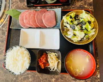 タン塩弁当