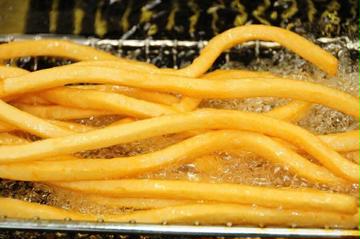 Sticky long potatoes (salty) もちもちロングポテト(塩味)