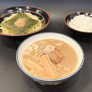 人気No.2つけ麺ライスセット