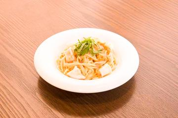 うにとイカと明太子の生スパゲティー