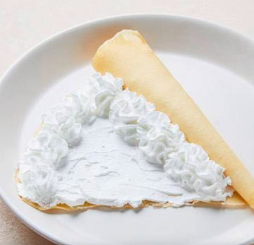 ホイップクリームクレープ