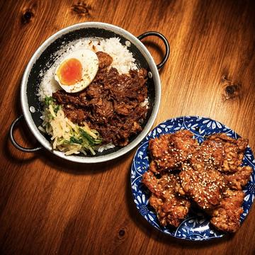 15 中華風テリヤキチキン+ルーローハンセット