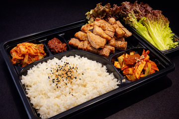 サムギョプサル弁当[200g・サンチュ付き]