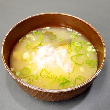 お味噌汁かにcrab miso soup