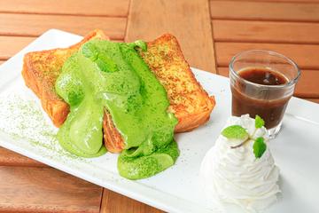 抹茶カスタードとカラメルあんこのフレンチトースト(2pc)