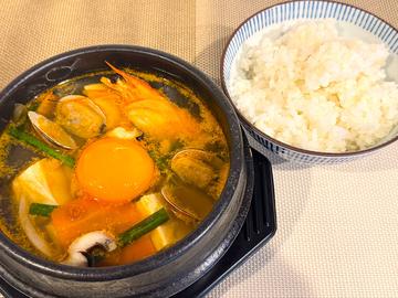 スンドゥブチゲ(ご飯付き)