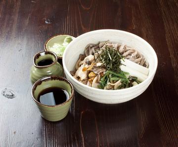 きのこ山菜ざるそば 大盛400g