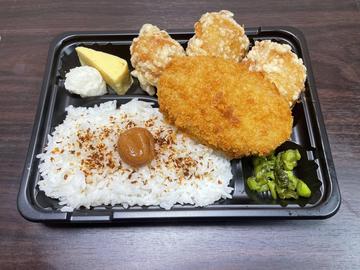 からコロ弁当 / Fried Chicken Thigh＆Croquette Bento