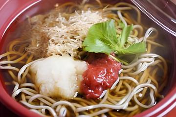 梅おかかおろしそば