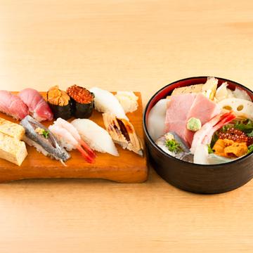 【特上】にぎり＆【特上】海鮮ちらし