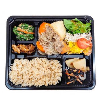 肉じゃが玄米定食