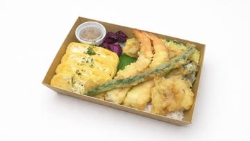 だし巻き天重