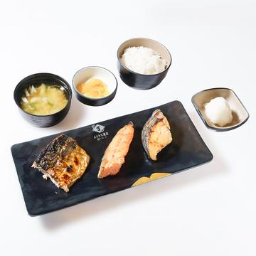お得三種盛り合わせ定食