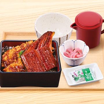タレうなかつ重（うなぎ２枚）だし茶漬けセット