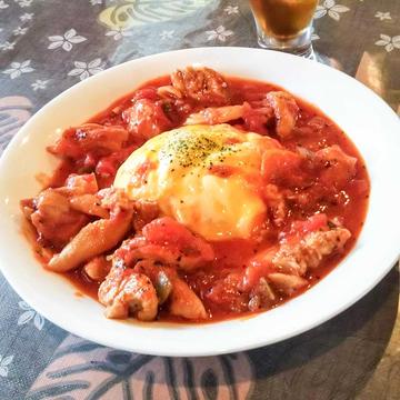 とまとパッツァオムライス