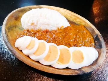 ハーフサイズ エッグカレーライス