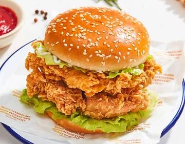旨辛ダブルチキンバーガー