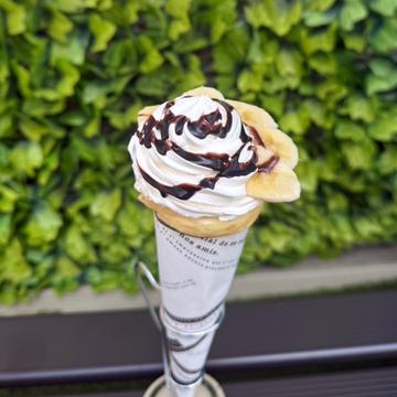 チョコバナナクレープ