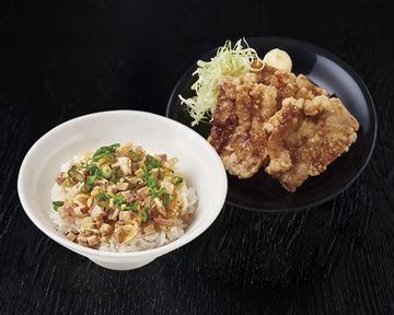 豚のから揚げ・ぶためしセット